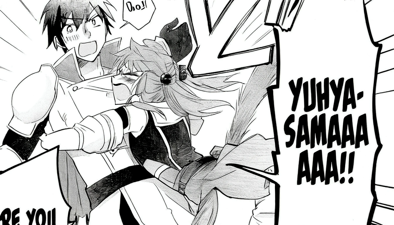 arafed image of a couple of anime characters in a comic, black and white manga panel, black and white manga page, manga panels, award winning manga style, black and white manga comic, isekai manga panel, black and white manga, black and white manga style, they are fighting very angry, manga panel, as a manga panel