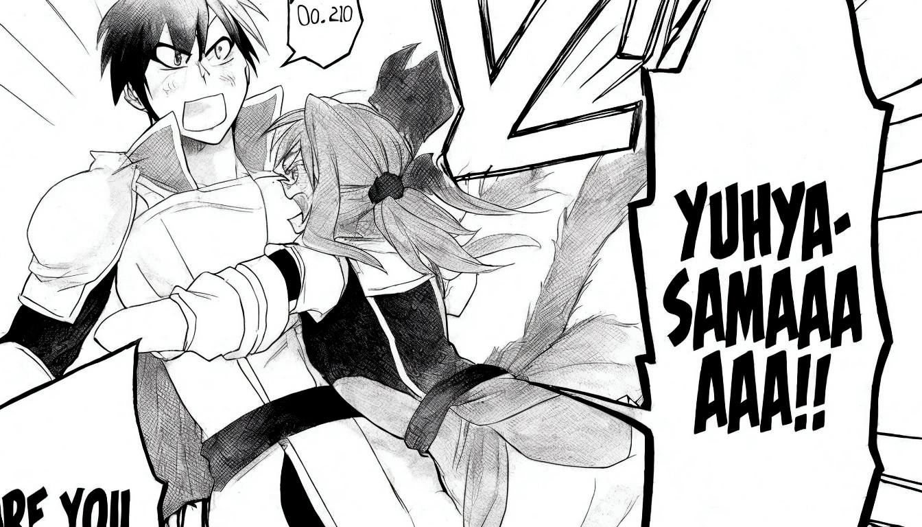arafed image of a couple of anime characters in a comic, black and white manga panel, black and white manga page, manga panels, award winning manga style, black and white manga comic, isekai manga panel, black and white manga, black and white manga style, they are fighting very angry, manga panel, as a manga panel