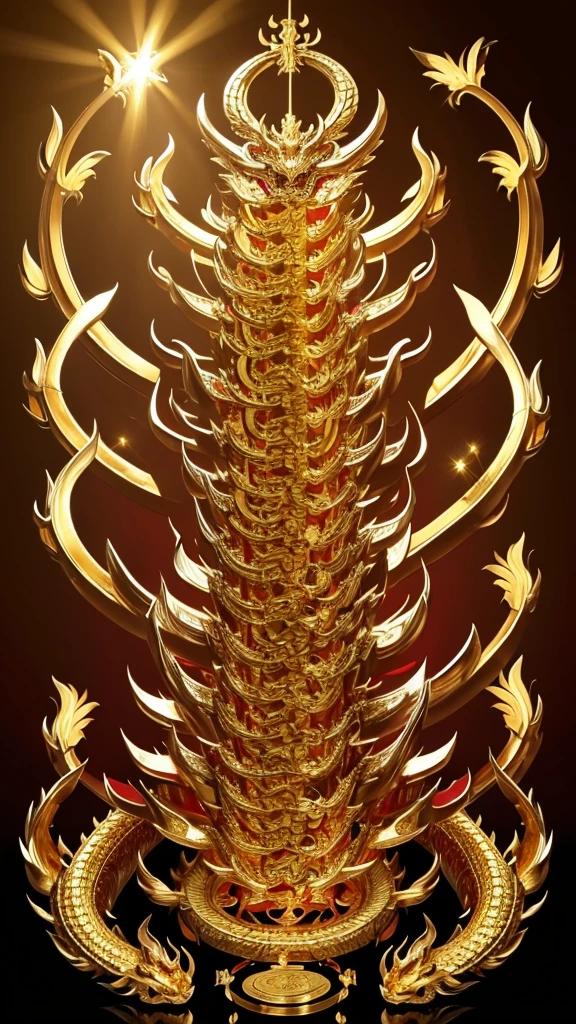 gold coins in mouth,Chinese dragon, five claws,Chinese dragon, five claws,Chinese dragon, five claws,on the pile of treasure,gold bars,gold coins,large amount of gold coins,whole body,light,divine,god,shining,light,divine,god,shining,shining,light,divine,god,shining