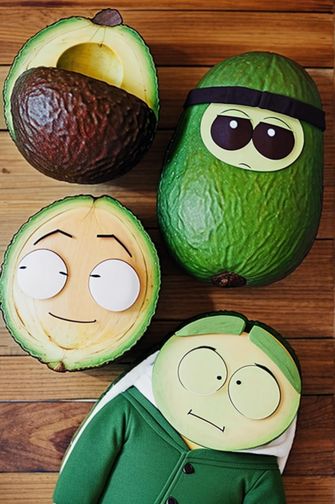 An avocado fan obsessed with south park