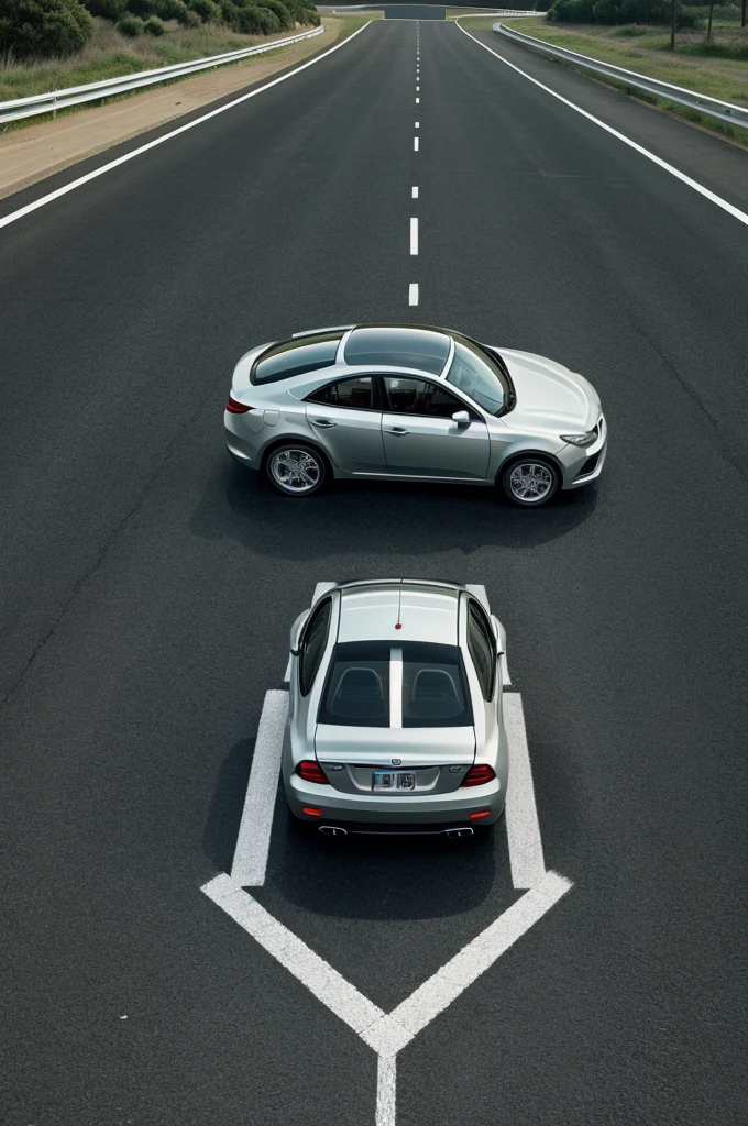 Show animation of a car moving from point A to point B)