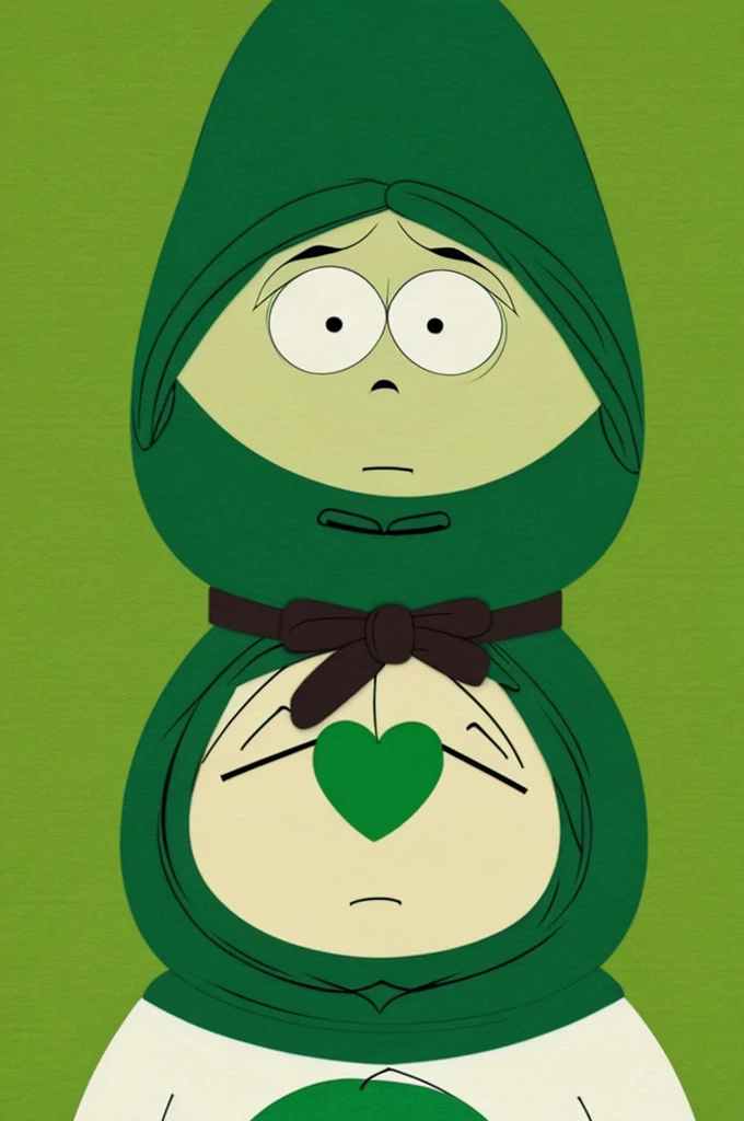 An avocado who is an obsessed south park fan