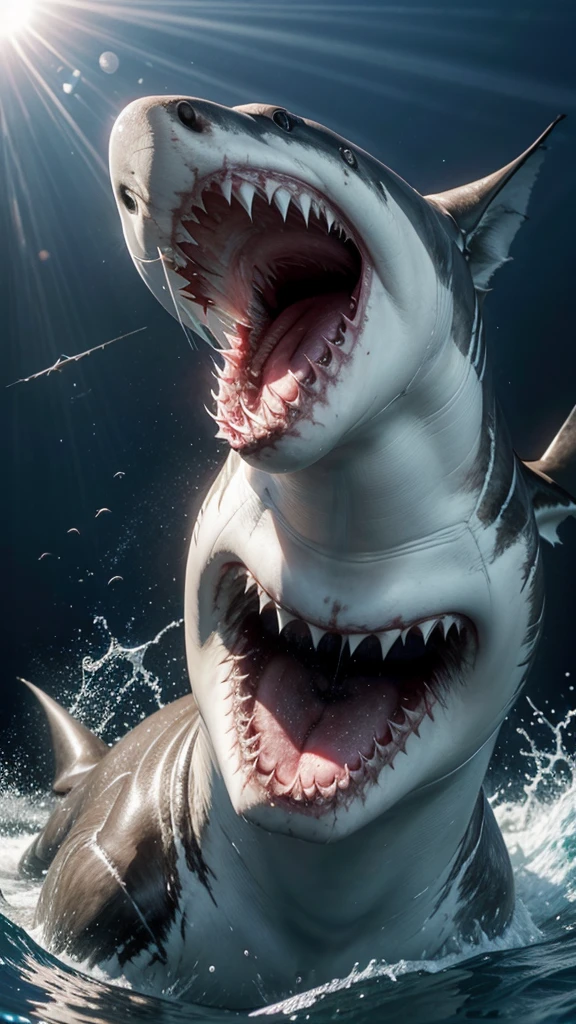 Great white shark,RABID
