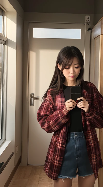 I won&#39;t show my face、valley、Inside a pachinko parlor、Background is blurred