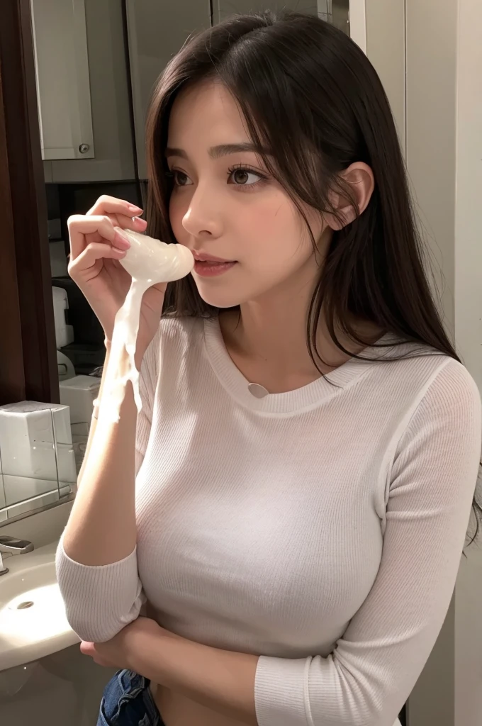 Woman who cums