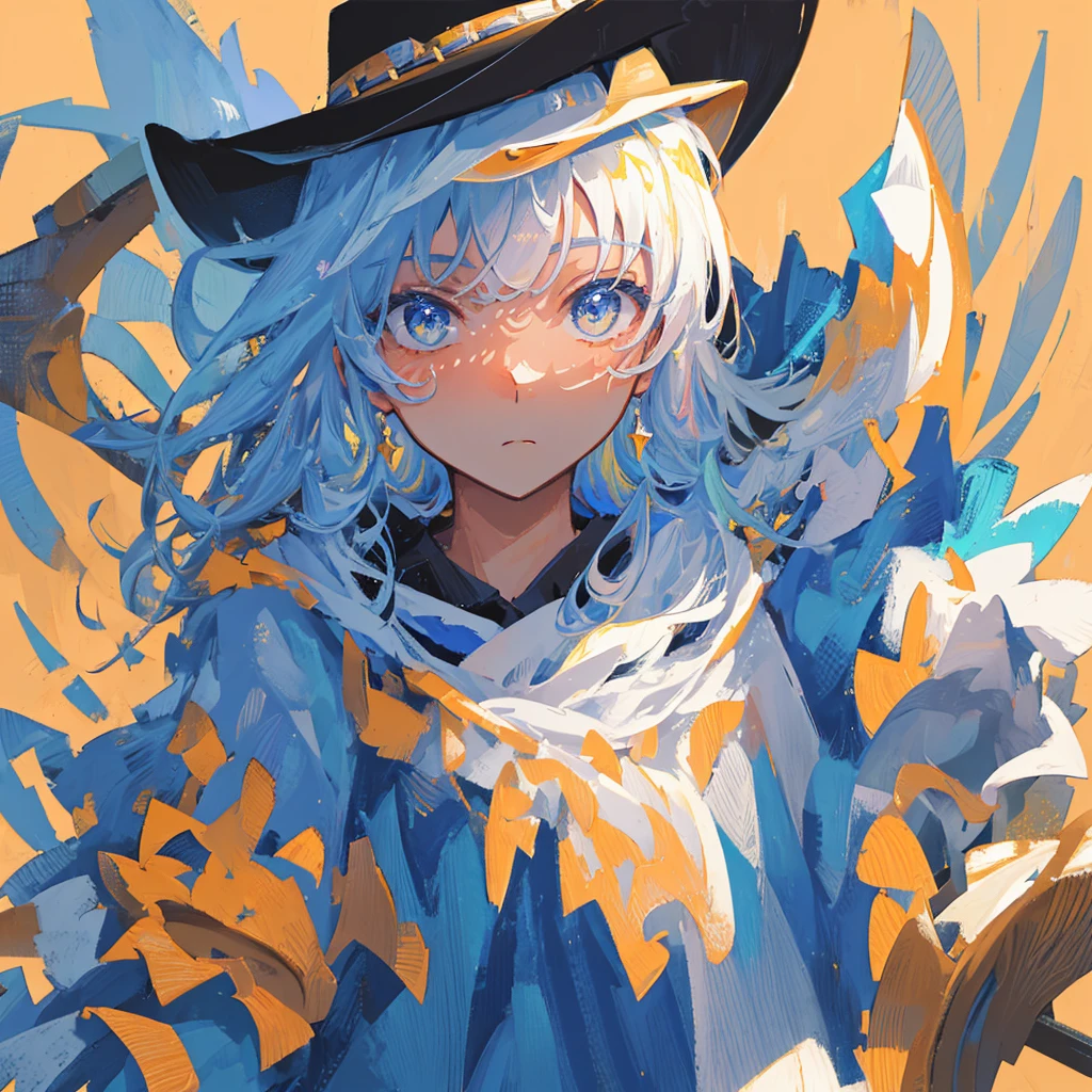 ((masterpiece)), ((best quality)), (close-up:1.35), 1man, solo, cowboy, cowboy hat, face covered by cowboy hat