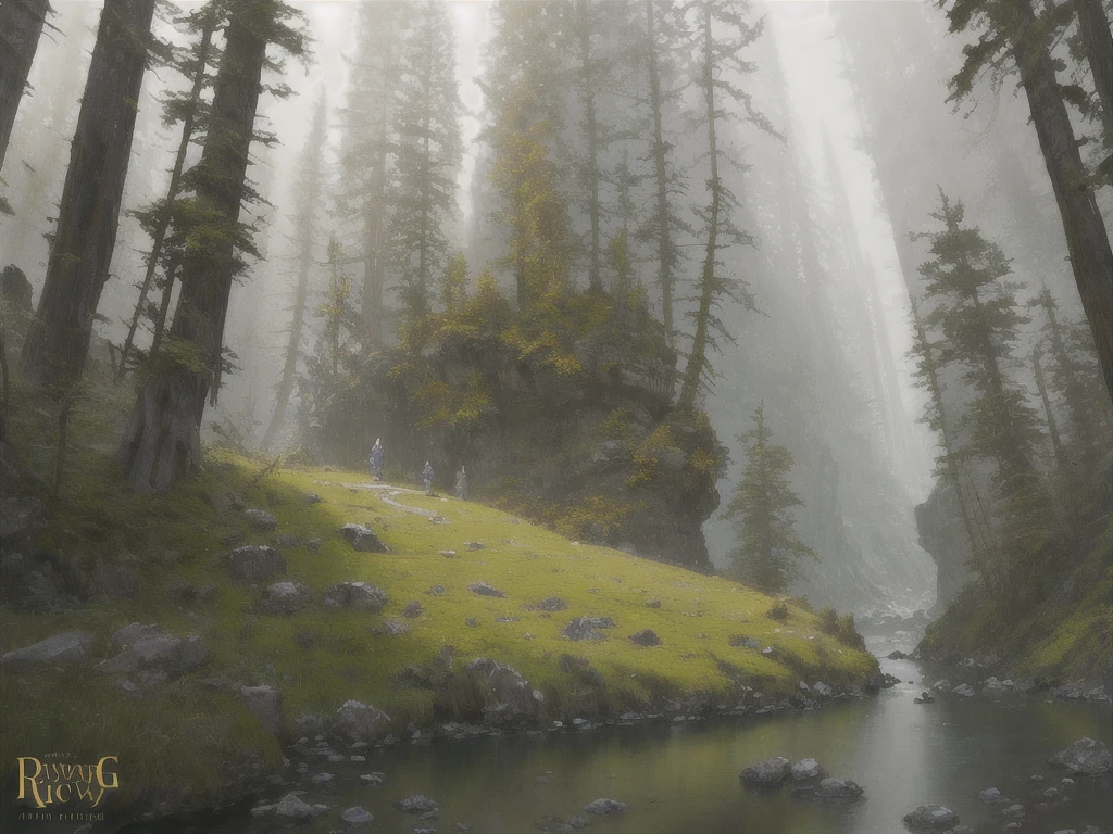 High detail natural landscape, RAW color art, animation, white skin, (((Liv Tyler as Arwen))), crosses the river, sequoia forest, ((cartoon style)), ((lord of the rings)),magical atmosphere, moss rock

(detailed texture), intricately detailed, fine details, hyperdetailed, raytracing, 
Atey Ghailan, by Jeremy Mann, Greg Manchess, Antonio Moro, trending on ArtStation, trending on CGSociety, Intricate, High Detail, Sharp focus, dramatic, photorealistic painting art by midjourney and greg rutkowski, bokeh on background