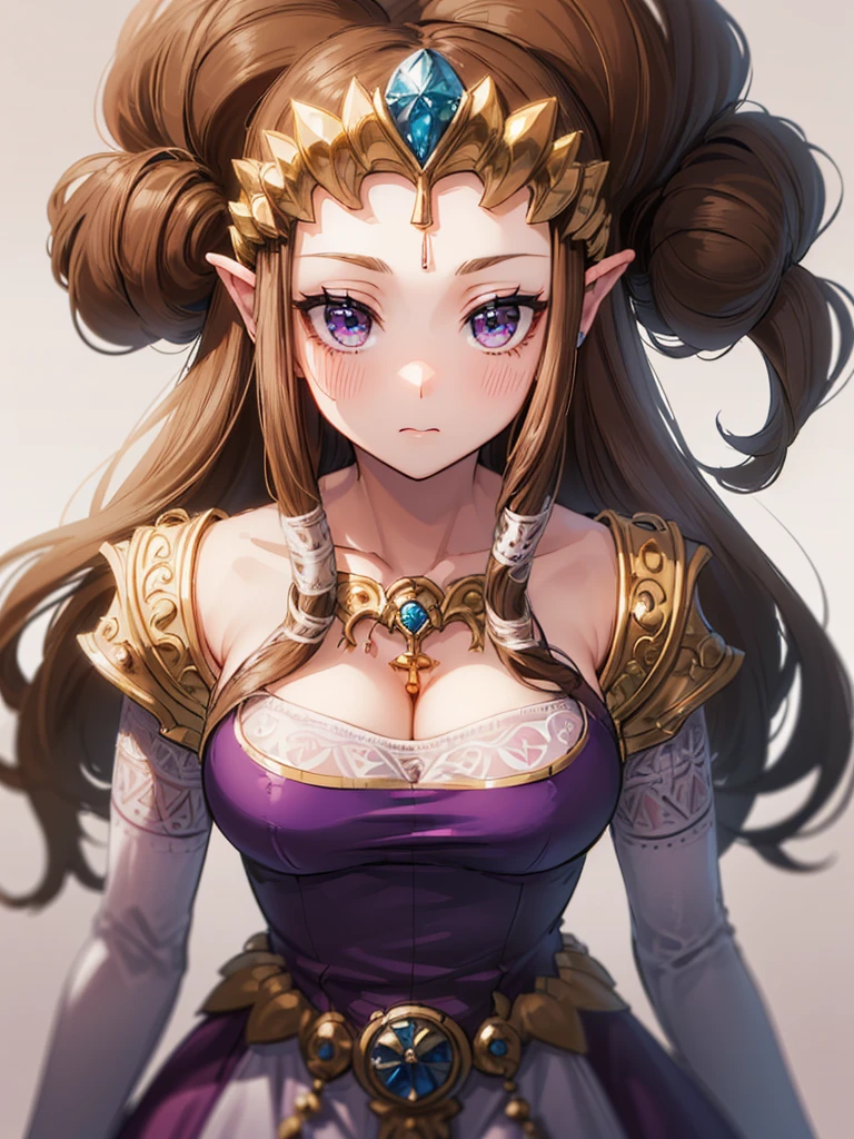 (((Face close-up))),(((No background))),(Expressionless),((((Please lift your skirt)))))),((Upper Body)),((alone)),(())),Anime art style,masterpiece,(Highest quality), (Super detailed),(Very delicate and beautiful),(alone),(detailedな顔と目),Beautiful eyes like jewels,(A truly gorgeous jeweled ruffled rococo ball gown dress),(((Mature Woman,Queen))),((1 Queen in a beautiful embroidery and jeweled absolutely gorgeous rococo ballgown dress with voluminous full length hoop skirt)),((crinoline)),,((Straight hair galore,Very long straight hair with plenty of volume,Super long straight hair)),,Cleavage,(bed),length_gloves,Very gorgeous hair accessory,Sparkling、((((Front Face)))),((((Adult Expressions)))),((((Beautiful Face)))),((((dress)))),(()),(((Long Hair)))),((((Straight hair)))),((Cleavage)),((((Dark brown hair)))),Princess Zelda,((chest is slightly exposed)), ((Highest quality)),,(Very detailed) ,((Purple blouse)),(With one hand(Scraping hair)),Brown Hair,((Embarrassed look)),, ((Highest quality)), (Very detailed),((detailed)),(((pray))),Nintendo, The Legend of Zelda),,((alone)), ((Highest quality)), (Very detailed), ,