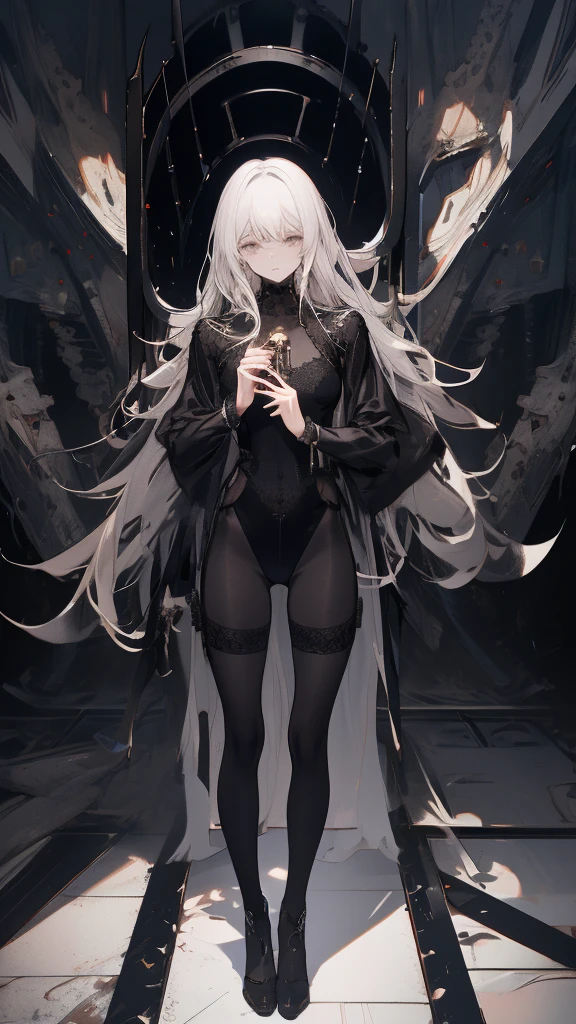 (masterpiece, top quality, best quality, official art, beautiful and aesthetic:1.2),(8k, best quality, masterpiece:1.2), (((masterpiece))),(((best quality))),(((extremely detailed))),illustration,who, (masterpiece, top quality, best quality, official art, beautiful and aesthetic:1.2),(8k, best quality, masterpiece:1.2), 1girl, arlecchino \(genshin impact\), (x-shaped eyes, symbol shaped eyes, cross eyes), 1girl, arlecchino \(genshin impact\), black gloves, grey tailcoat, black pants, grey vest, grey shirt, high heels, looking at viewer, aroused, blush, open mouth, lying, bed sheet, hands up