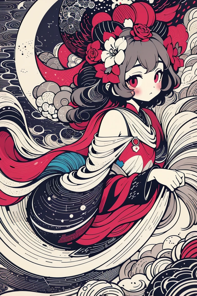(photorealistic,highres,ultra-detailed),moon,vector graphics,triangular frame,flat style,Adobe RGB color palette,artist:Hokusai,author:Victto I'm not sure,expression,twitching badge,vector image,logo,high quality,svg