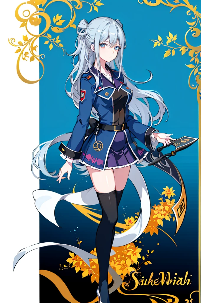 1girl, solo, outdoors, long hair, holy place, Original,(Illustration:1.1),(Best Quality),(masutepiece:1.1),(the Extremely Detailed CG Unity 8K Wallpapers:1.1), (Colorful:0.9),(mid-shot:0.95),(extremely detailed beautiful face),(Solo:1.2), (girl),(((Lori))), (Detailed beautiful eyes:1.15), (Beautiful face:1.15), (Glowing blue eyes:1.25////),(((sky blue Long Hair))),(two side up),(+perfect hand+:1.21),(Draw illustration of Japan priestess costume),(slender),(White pleated skirt),(Gothic),((black thighhighs)),(frilld),(Beautiful Slender Lolita Girl),hallowween,standing, girl,10 years old, girl,foggy place,vampire,sky blue hair,(((full body,whole body))),((black thighhighs)),white clothes,((black thighhighs)),((black thighhighs)),white Japan priestess costume,