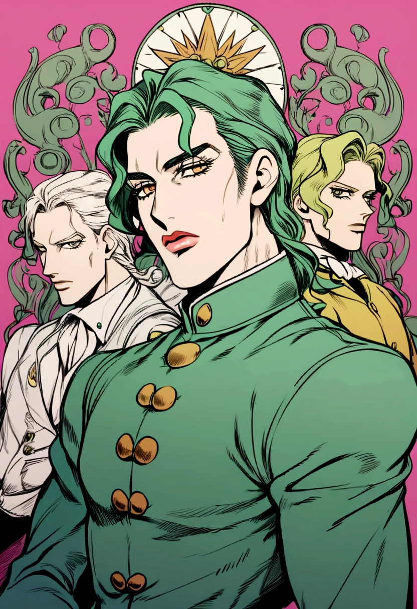 johan liebert,art Jojo bizarre adventure