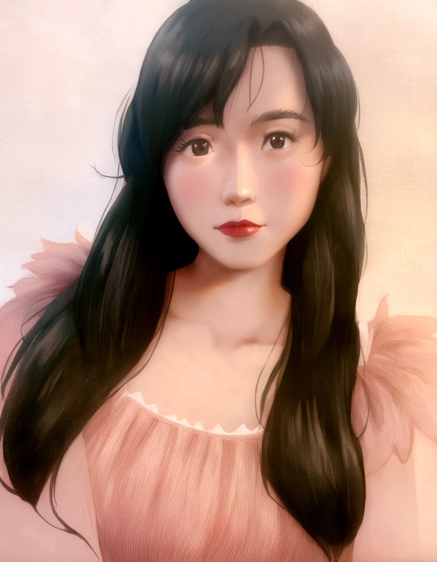 girl, Black Hair, Ghibli style,  Anime Style,  Manga style,