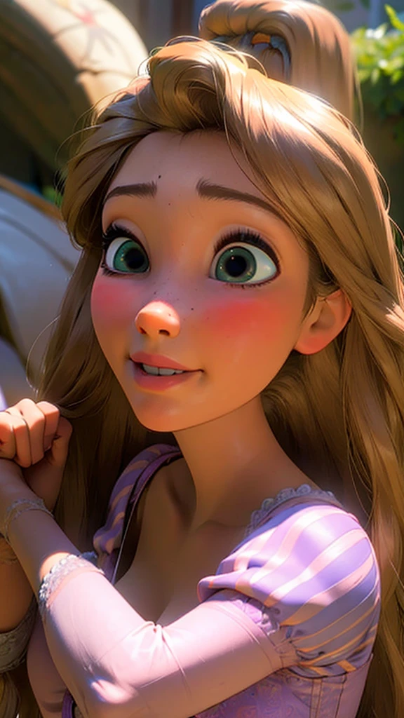 Rapunzel , hot , sexy , blush 