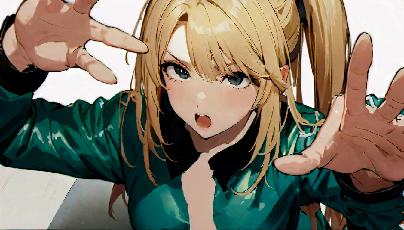 Sunburn、Tan Skin、Embarrassed、1 girl、Navy blue school swimwear,ponytail、blunt bangs、Black Hair、super fine illustration,(((beautiful fine hair))),(((beautiful fine face))),(((beautiful fine background))),Midsummer、beachBlack Hair、student、bikini、ponytail、blunt bangs、Cross-eyed