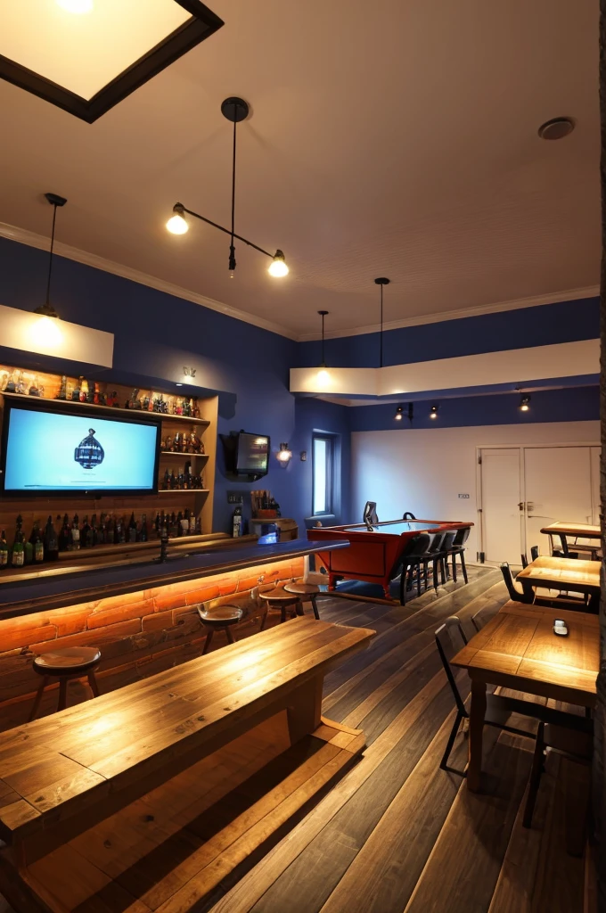 Bar and Games Room: Relaxation and Fun