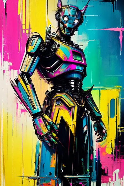 robot "artistation": A visionary creative, This robot combines brilliant colors with advanced brushes and artistic tools. He is a master at creating stunning digital artworks and murals that adorn urban spaces