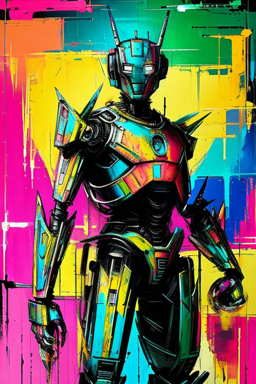 robot "artistation": A visionary creative, This robot combines brilliant colors with advanced brushes and artistic tools. He is a master at creating stunning digital artworks and murals that adorn urban spaces