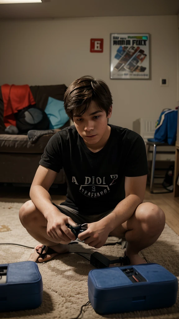 Alex, a young gamer, loved playing video games but often neglected his homework and chores. 