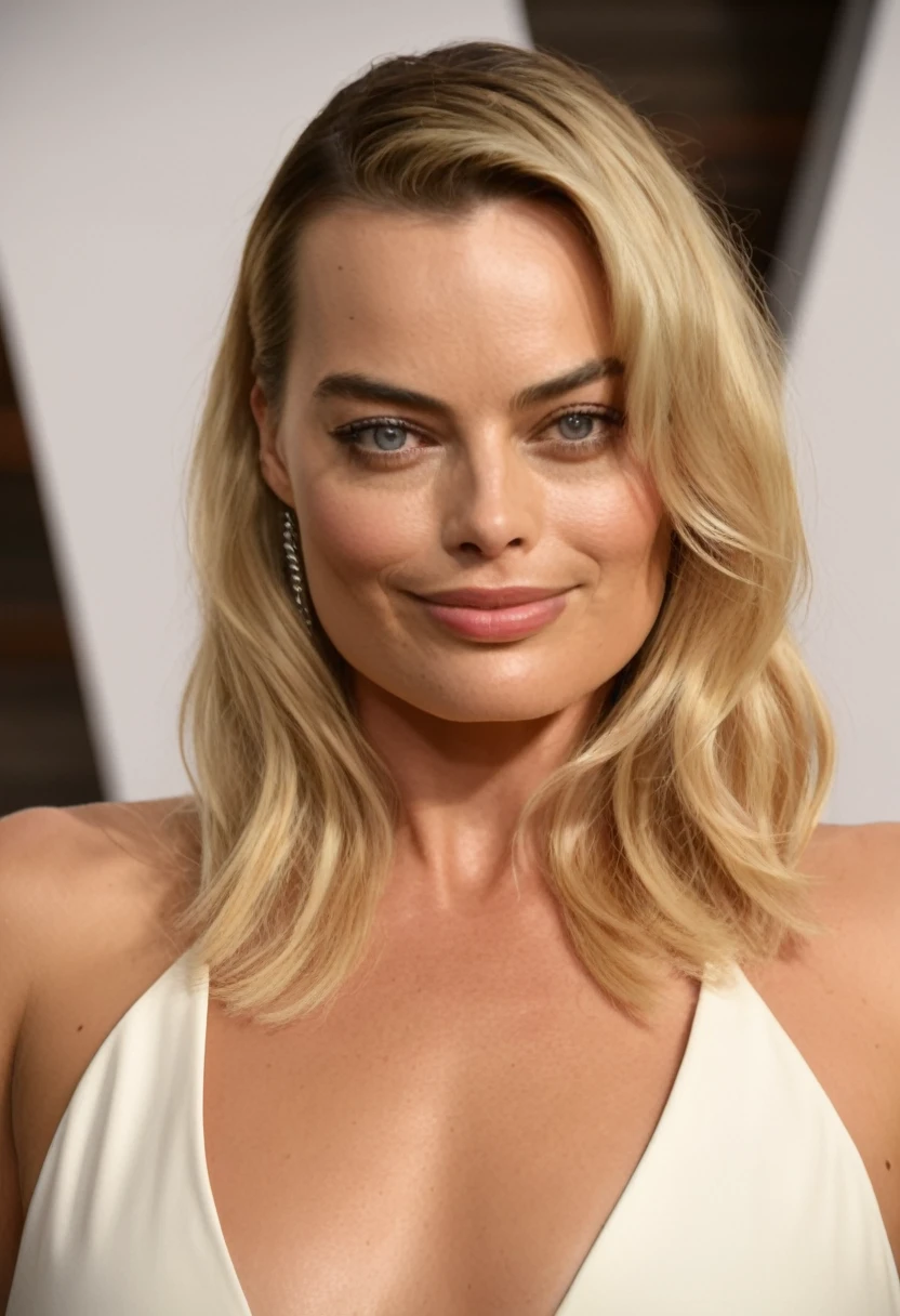  (( high quality random Erotic celebrity  shot ))  , 40yo woman ( full upper body shot, Margot Robbie, smiling  , woman, middle aged woman, realistic babe )   extremely realistic skin texture , extremely erotic , extremely long  hair  , fit fleshy figure ,  shiny sweaty skin, seductive expression , vacation side background , public,  celebrity, female,  woman, hollywood actress, , erotic angle  , fleshy muscular woman  , ( natural lights, depth of field, detailed face  insanely detailed skin texture, hyper detailed features )