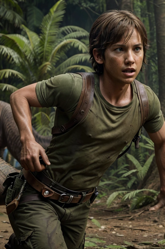 Survivors and Heroes: Individuals who navigate dangerous situations involving dinosaurs and often display bravery and resourcefulness to survive, such as Owen Grady in the more recent "Jurassic World" series