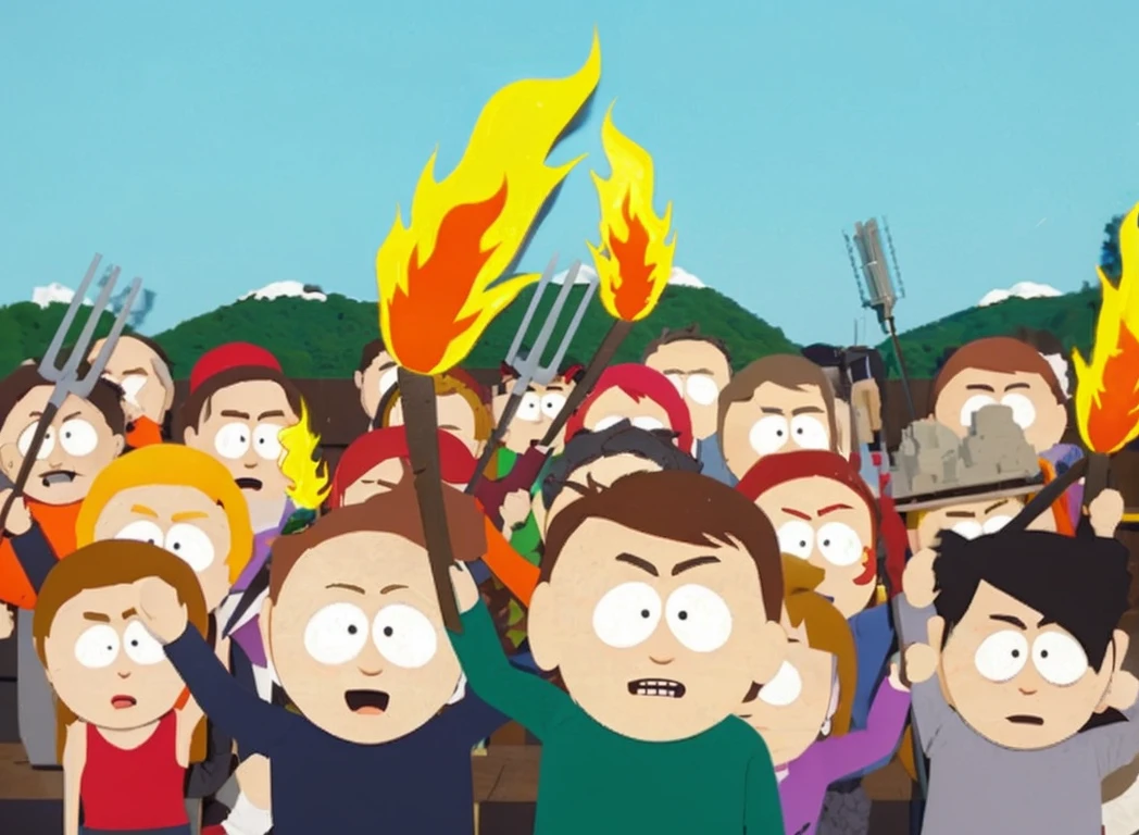 Font “Let Saxony burn down in a controlled manner”
