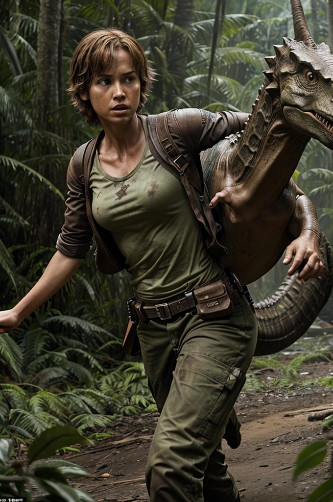 Survivors and Heroes: Individuals who navigate dangerous situations involving dinosaurs and often display bravery and resourcefulness to survive, such as Owen Grady in the more recent "Jurassic World" series
