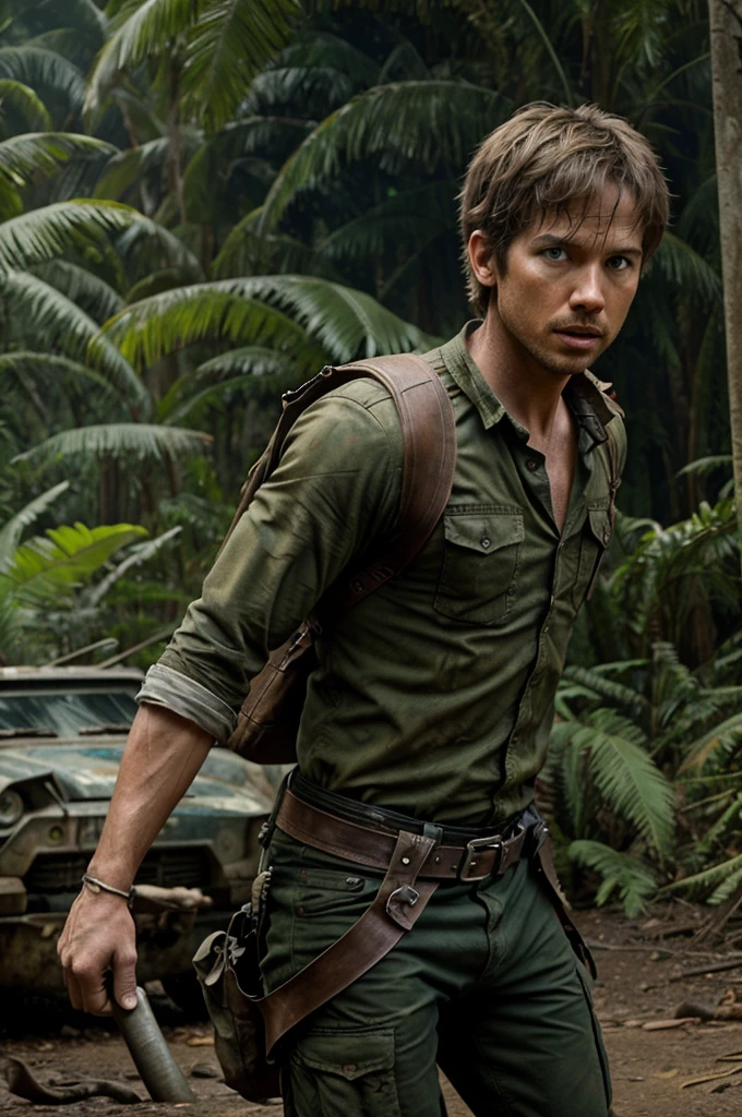 Survivors and Heroes: Individuals who navigate dangerous situations involving dinosaurs and often display bravery and resourcefulness to survive, such as Owen Grady in the more recent "Jurassic World" series.