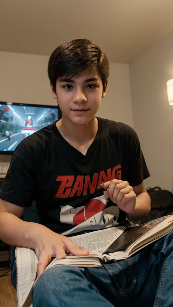 Alex, a young gamer, loved playing video games but often neglected his homework and chores.
Alex decided to use this time to focus on other activities, like reading and spending time with friends.