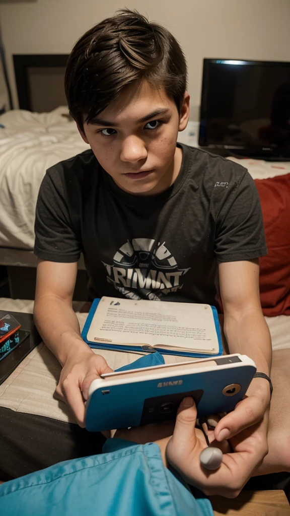 Alex, a young gamer, loved playing video games but often neglected his homework and chores.
Alex parents was very angry at him,
Alex decided to use this time to focus on other activities, like reading and spending time with friends.