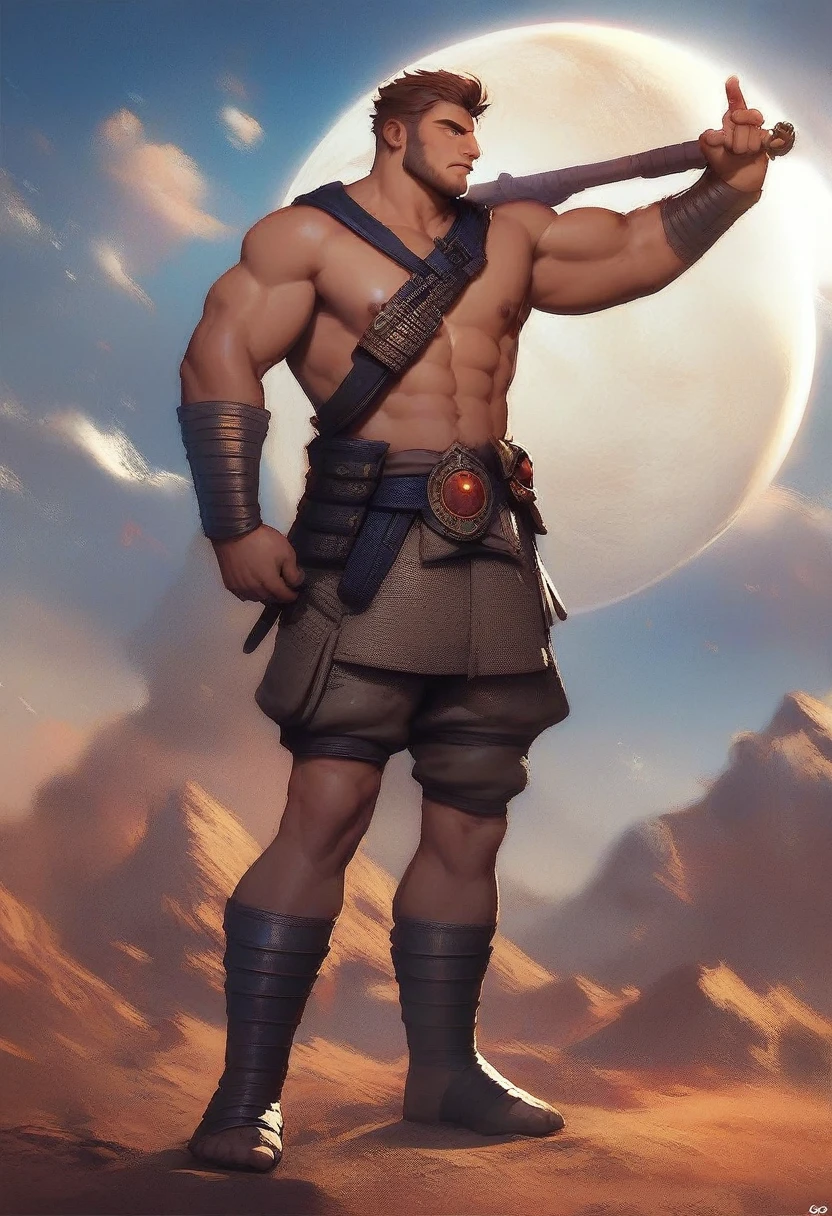 score_9, score_8_up, score_7_up,score_6_up,score_5_up,score_4_up, muscular, manly ,man, (solo), (Olympus, (Ares, Mars)), (war god,armed),seriously , full body