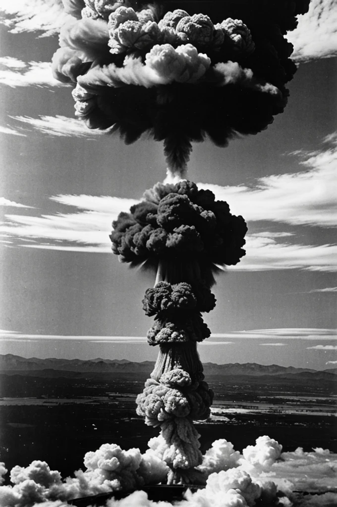 Believe me from a picture of a falling atomic bomb