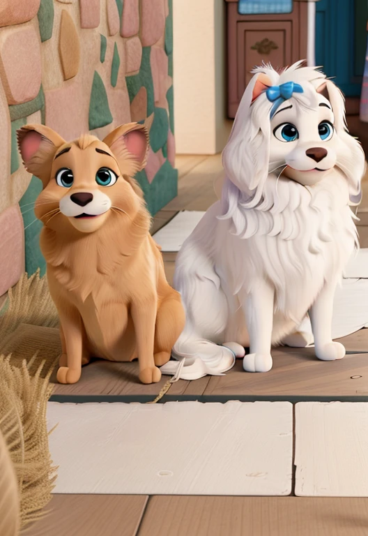 Two Disney Pixar style bitches, high qualiy, best qualityer