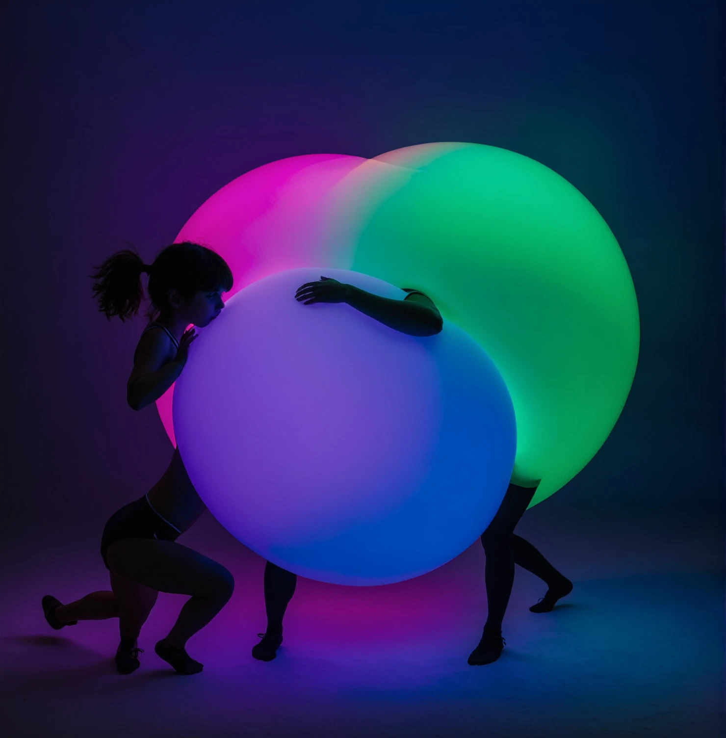 Image of medium size glow ball