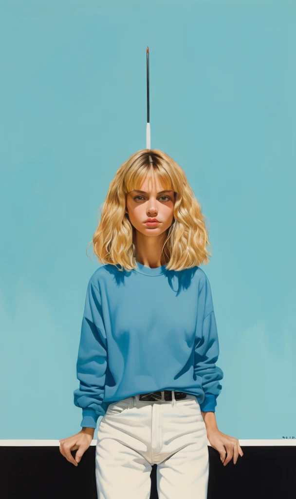 Minimalist, Art, Painting, Illustration, Ultra high details, 1990s vibes