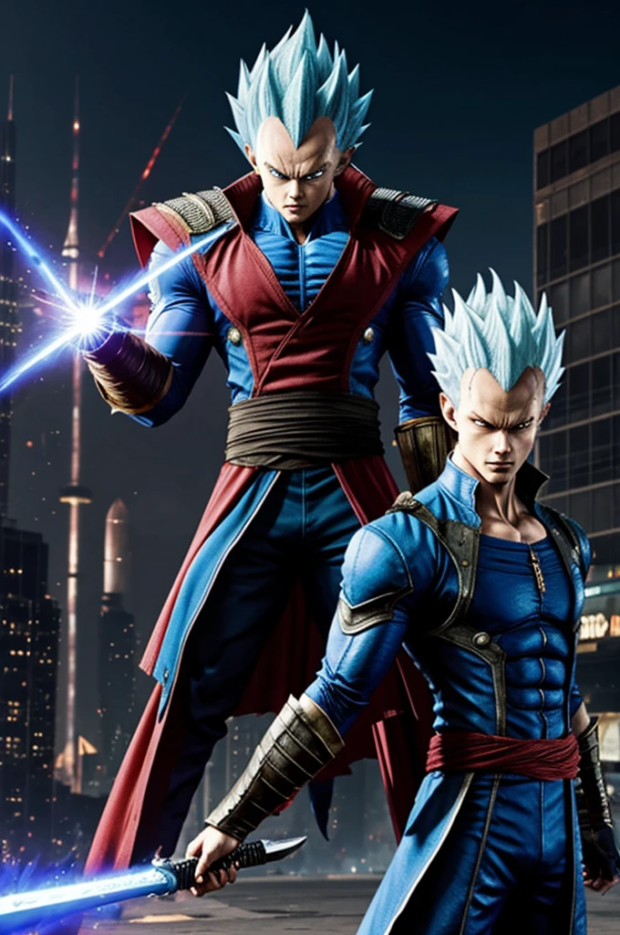 Vegeta and Vergil(Devil may cry) fusion