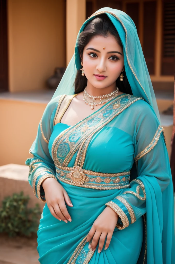 1 Heavenly beautiful and goddess beauty cute and sweet looking face Arabian woman in Jiaju Tibetan Village, China, Heavenly beautiful Overweight, Heavenly beautiful Extremely fat, Heavenly beautiful and attractive Chubby figure , Heavenly beautiful looking and eye catching luxury style tight fitting Indian traditional transparent sarees , reaching out, Heavenly beautiful Arabian woman, 16k, High resolution, masterpiece, highest quality, fine skin, outside view, Realistic Photograph, size 45 and waist size 32, close up face view
