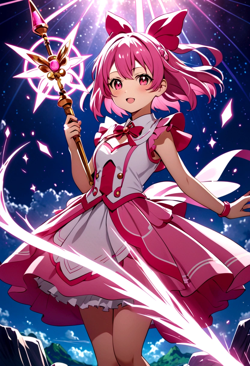 Magical Girl Madoka God Form Wand Magic Enchantment Magic Attack