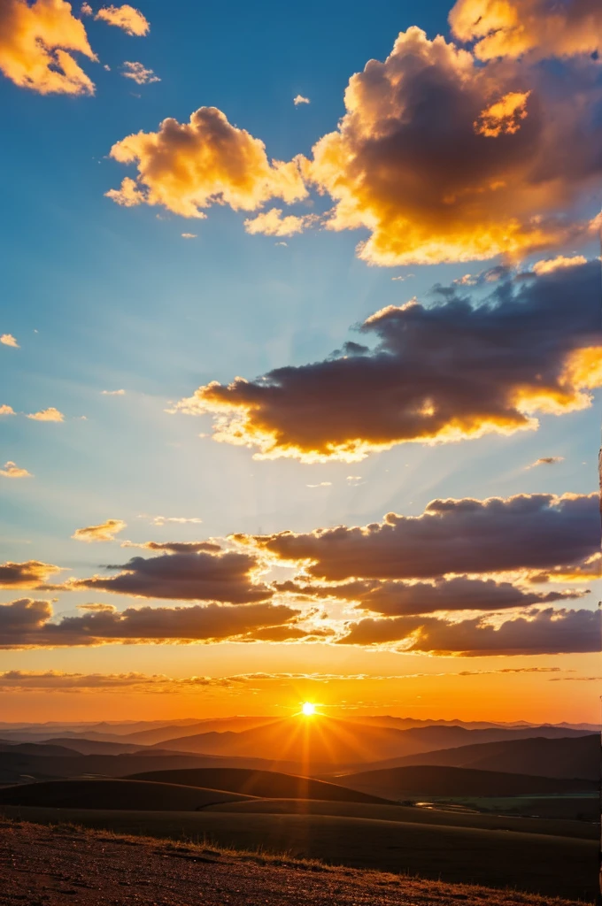 Image of a beautiful sunrise