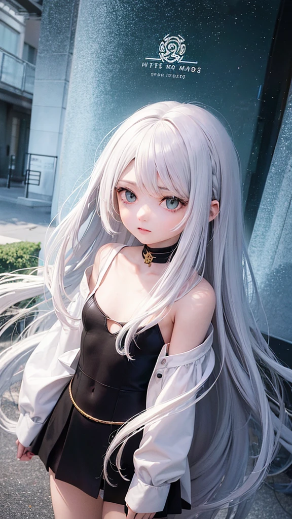 anime White Hair Girl and green eyes in front of a sun, Anime drawings inspired by INO, tumbler, creation, Young woman anime visual, White-haired God, Portrait of a girl in the Knights of the Zodiac, Today&#39;s featured anime is still, Anime characters, Official Art, White Hair Girl, Saiyan Girl, Cute girl anime visuals