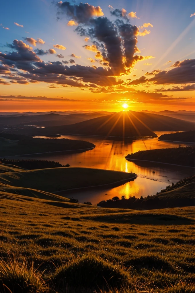 Image of a nice animated sunrise