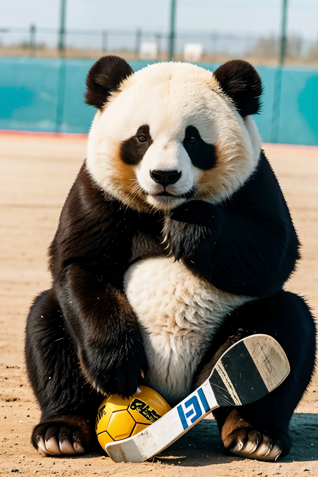 a pandita playing hockey
