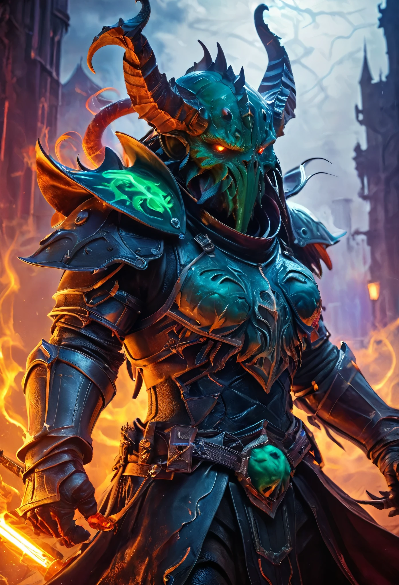 0 Neon Mutation Grimm Knights (Cthulhu Bishop:1)