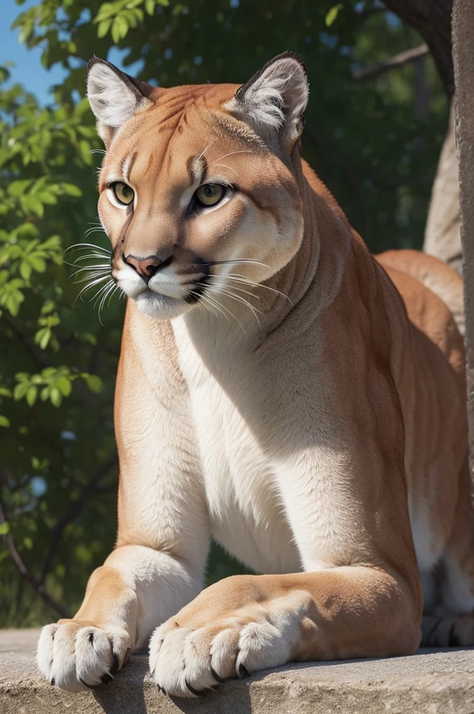 cougar, drawning