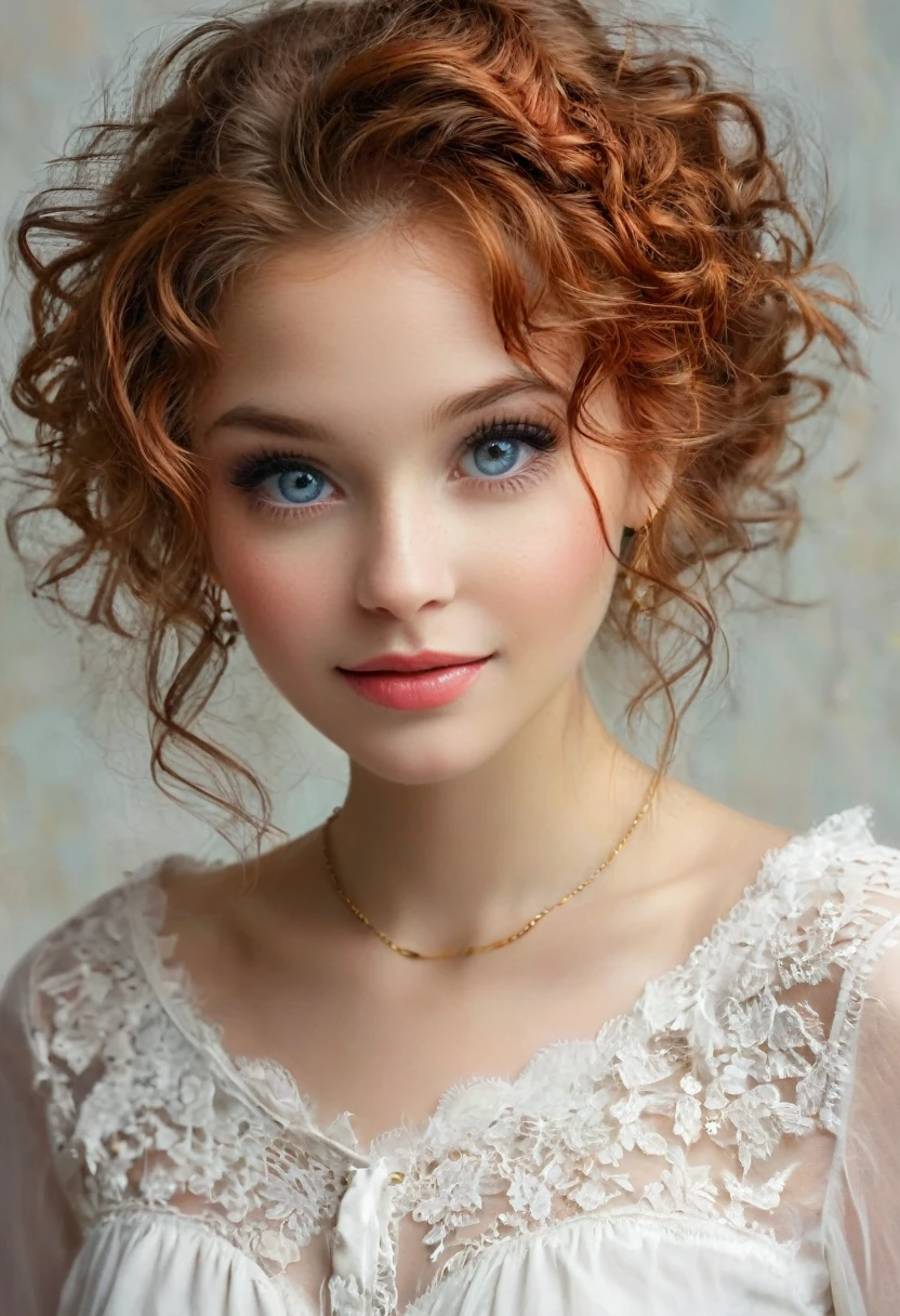 modèle extrêmement belle, femme de 20 ans, scandinave, je l'aime, cheveux longs roux vif, coiffure fractal, marche vers moi, réaliste, sublime seins galbés, jeans déchirés, large Smile, yeux détaillés & large, pose dynamique. Boucles d'oreilles créoles, bracelets, Ultra HD, Art fantastique d'inspiration Royo avec des détails complexes. mignon, lèvres rouges, longs cils,expression charmante, Regard séduisant et intense, regarder le spectateur, Beaux yeux, Une figure idéale. Gros seins jeunes et bien formés, décolleté serré push-up sublime. 
