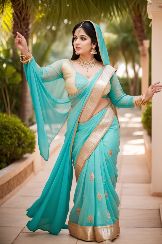 1 Heavenly beautiful and goddess beauty cute and sweet looking face Arabian woman in Shoal Bay, Antigua, Heavenly beautiful Overweight, Heavenly beautiful Extremely fat, Heavenly beautiful and attractive Chubby figure , Heavenly beautiful looking and eye catching luxury style tight fitting Indian traditional sarees , reaching out, Heavenly beautiful Arabian woman, 16k, High resolution, masterpiece, highest quality, fine skin, outside view, Realistic Photograph, size 45 and waist size 32, close up face view