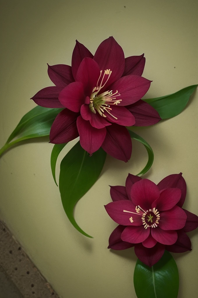 Flor Crimson Columbine