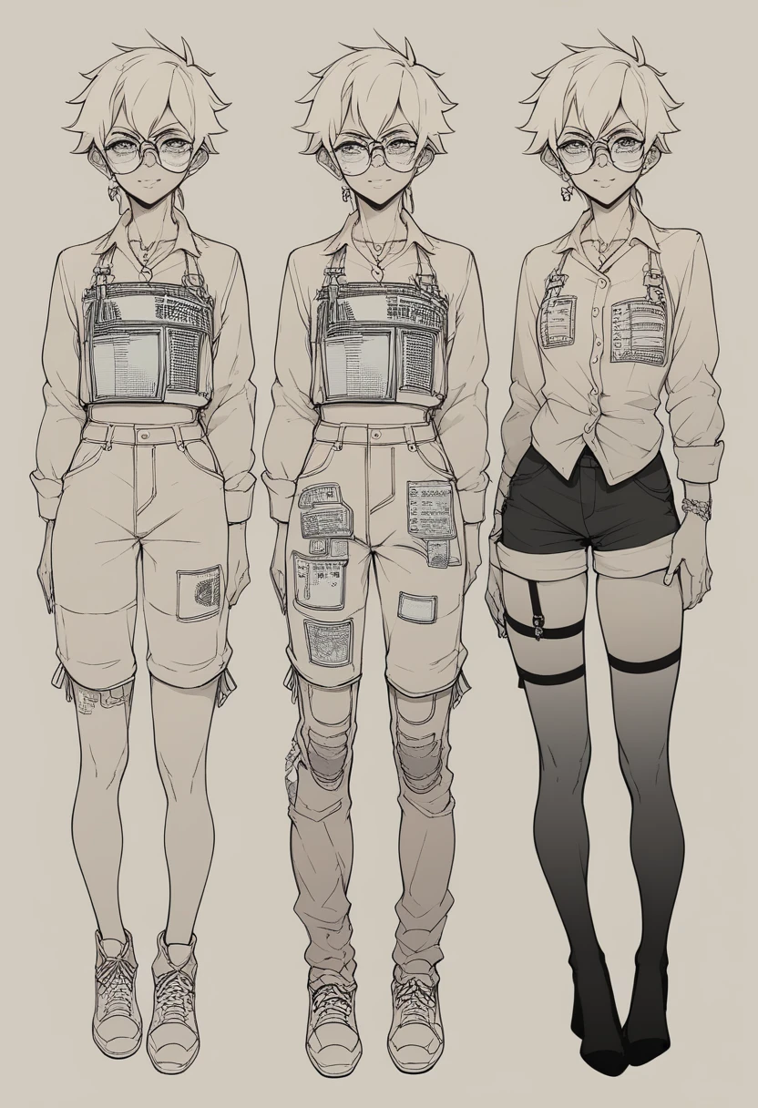 blueprint of a lineart girl, multiple perspectives, schematics, labels, full body, lineart, sharp lines, crisp,