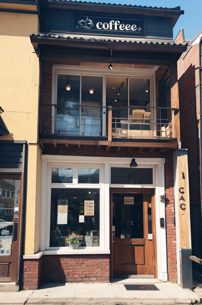Coffee shop exterior