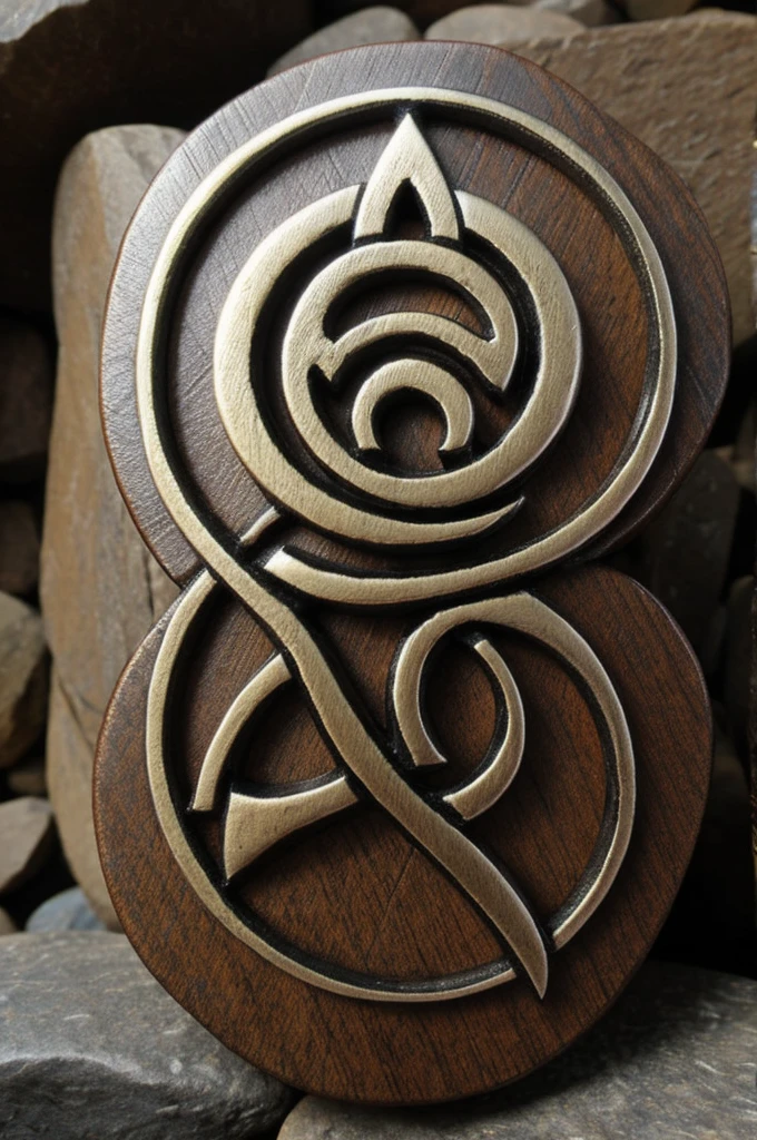 Celtic rune of protection and destiny